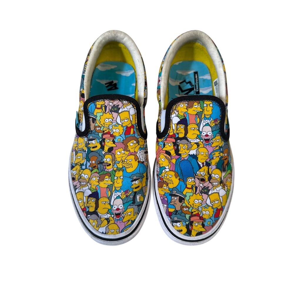 VANS/Simpson Collab Sneakers Women's 6 Men's 4 AOP Cast - Picture 8 of 8